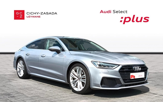 Audi A7 cena 194900 przebieg: 114600, rok produkcji 2019 z Poznań małe 667